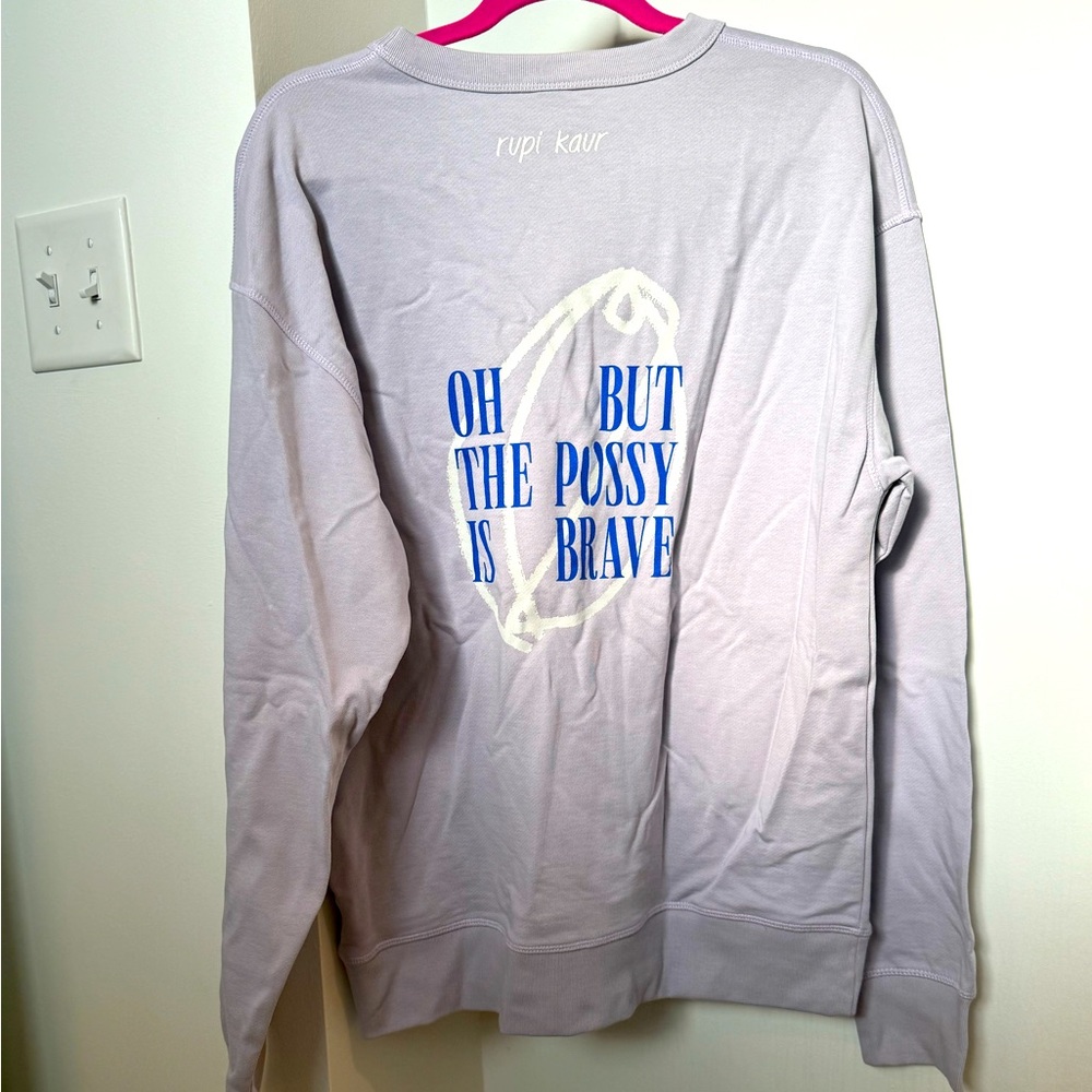 Rupi Kaur sweatshirt size medium